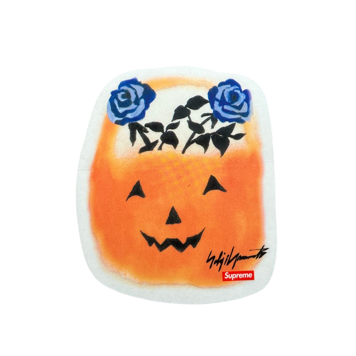 Supreme Yohji Yamamoto Pumpkin Sticker FW22